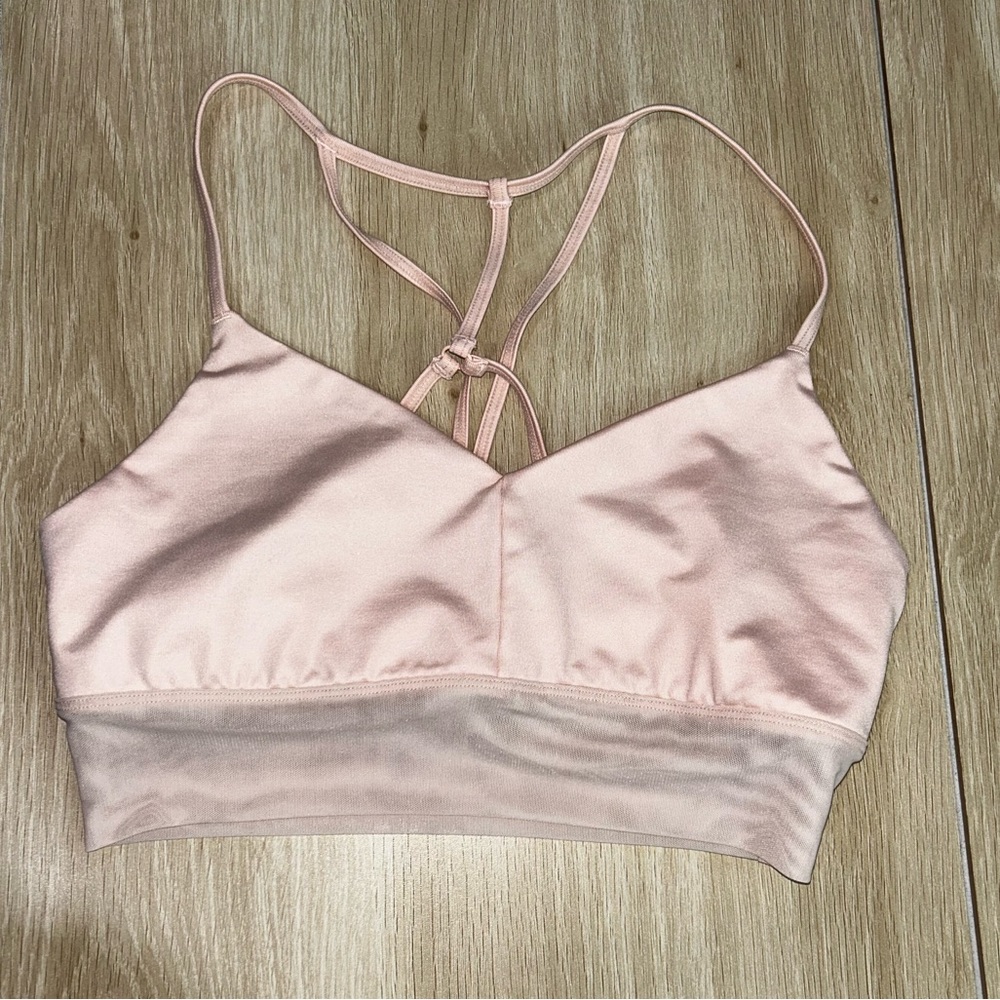 Alo yoga sports bra - peachy pink